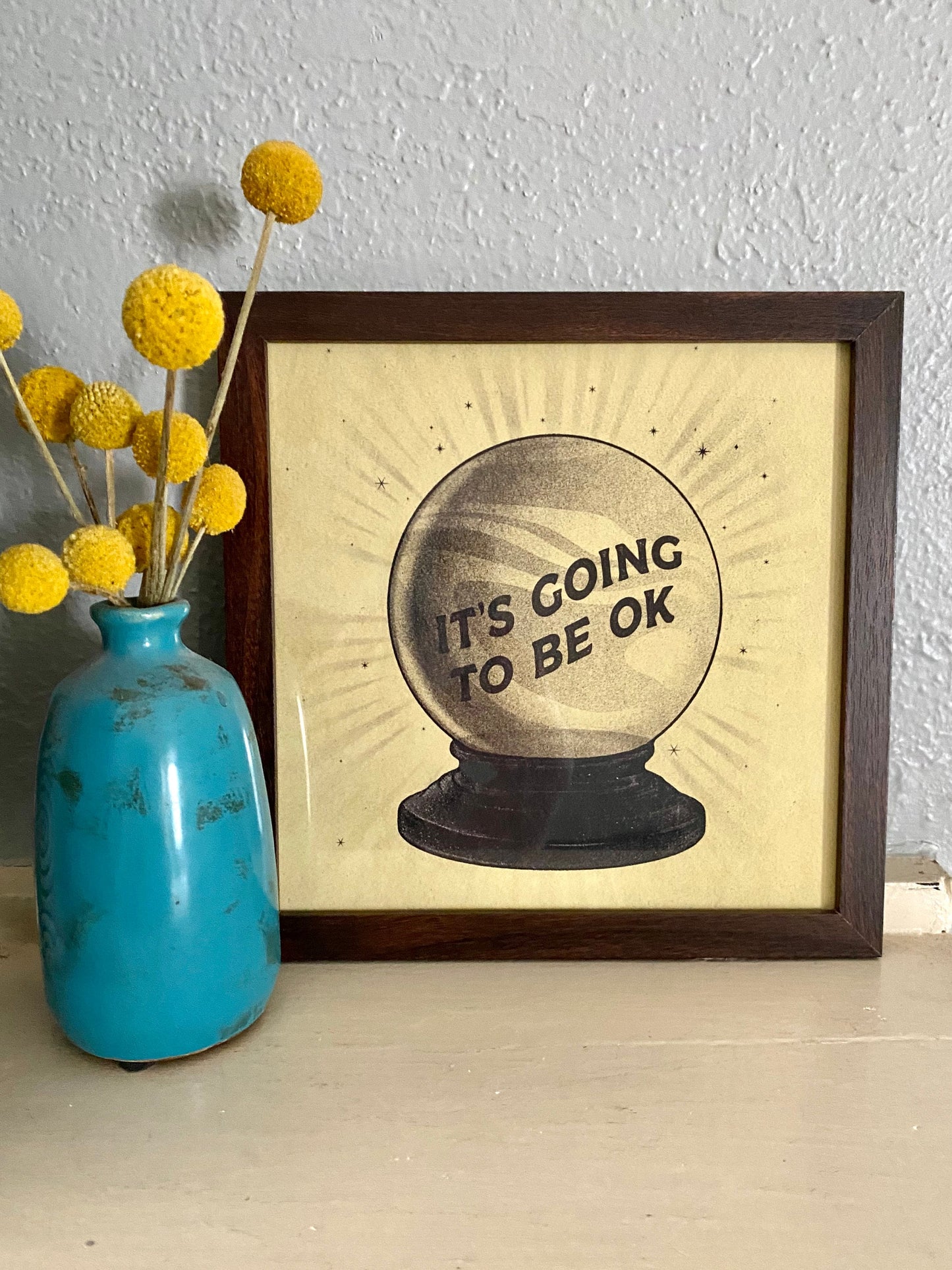 Crystal Ball Art Print