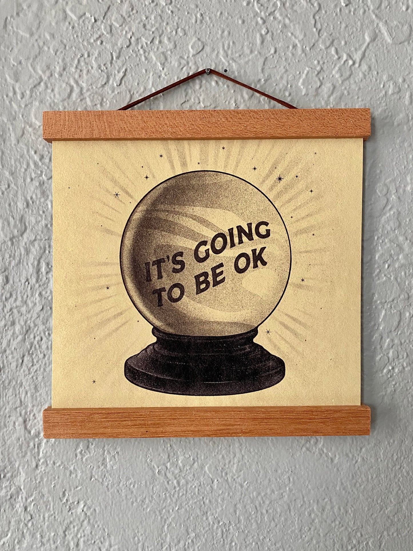 Crystal Ball Art Print