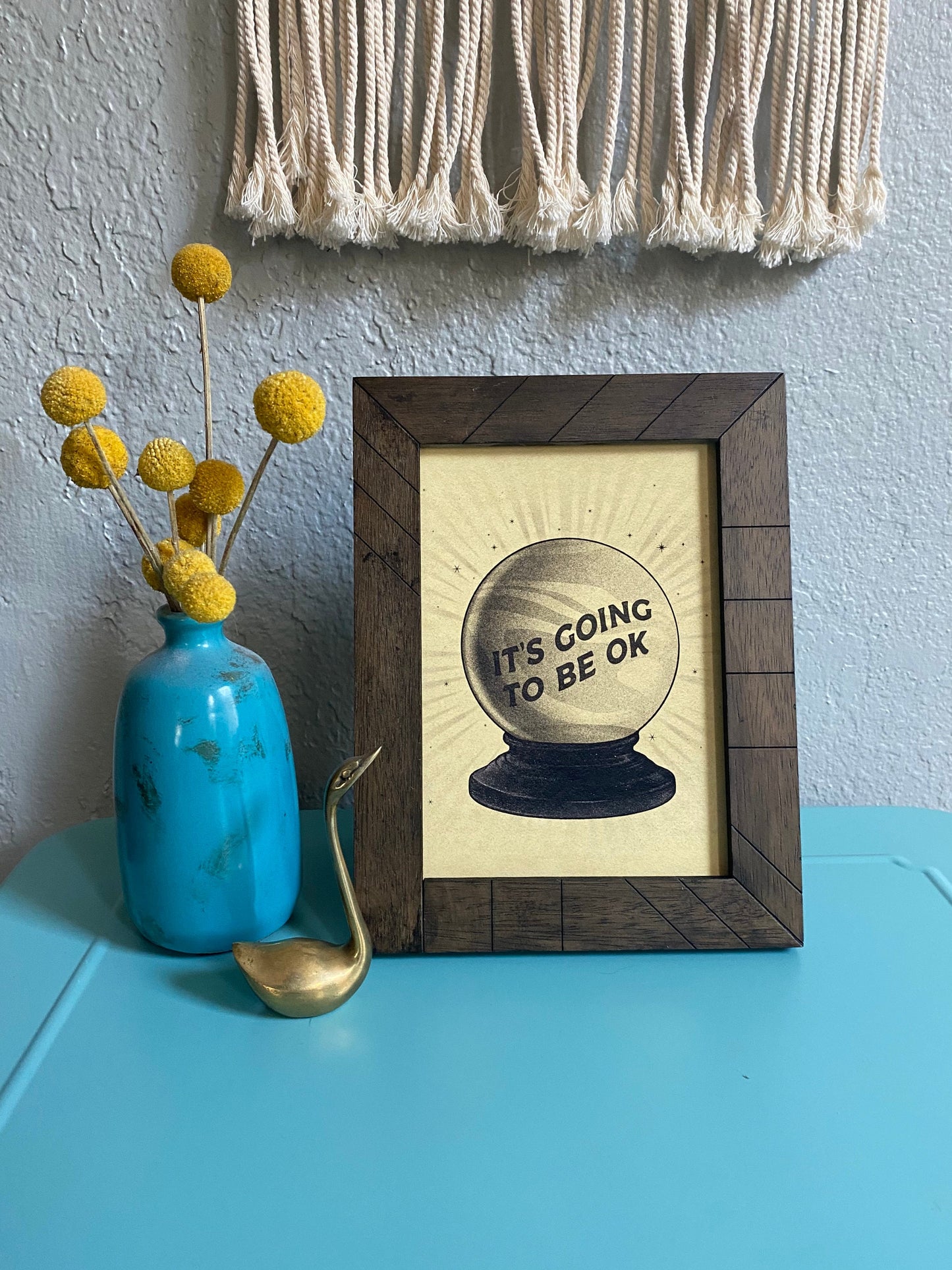 Crystal Ball Art Print
