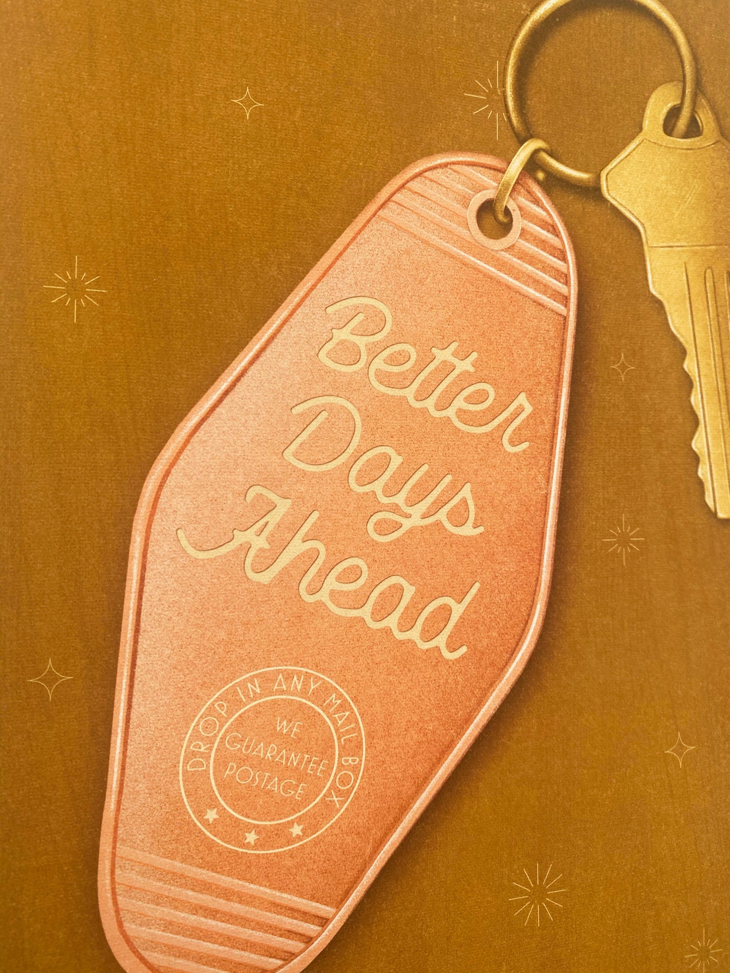 Motel Keychain Art Print