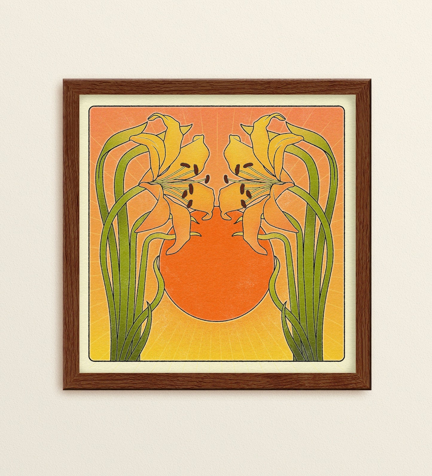 Sunset Art Print