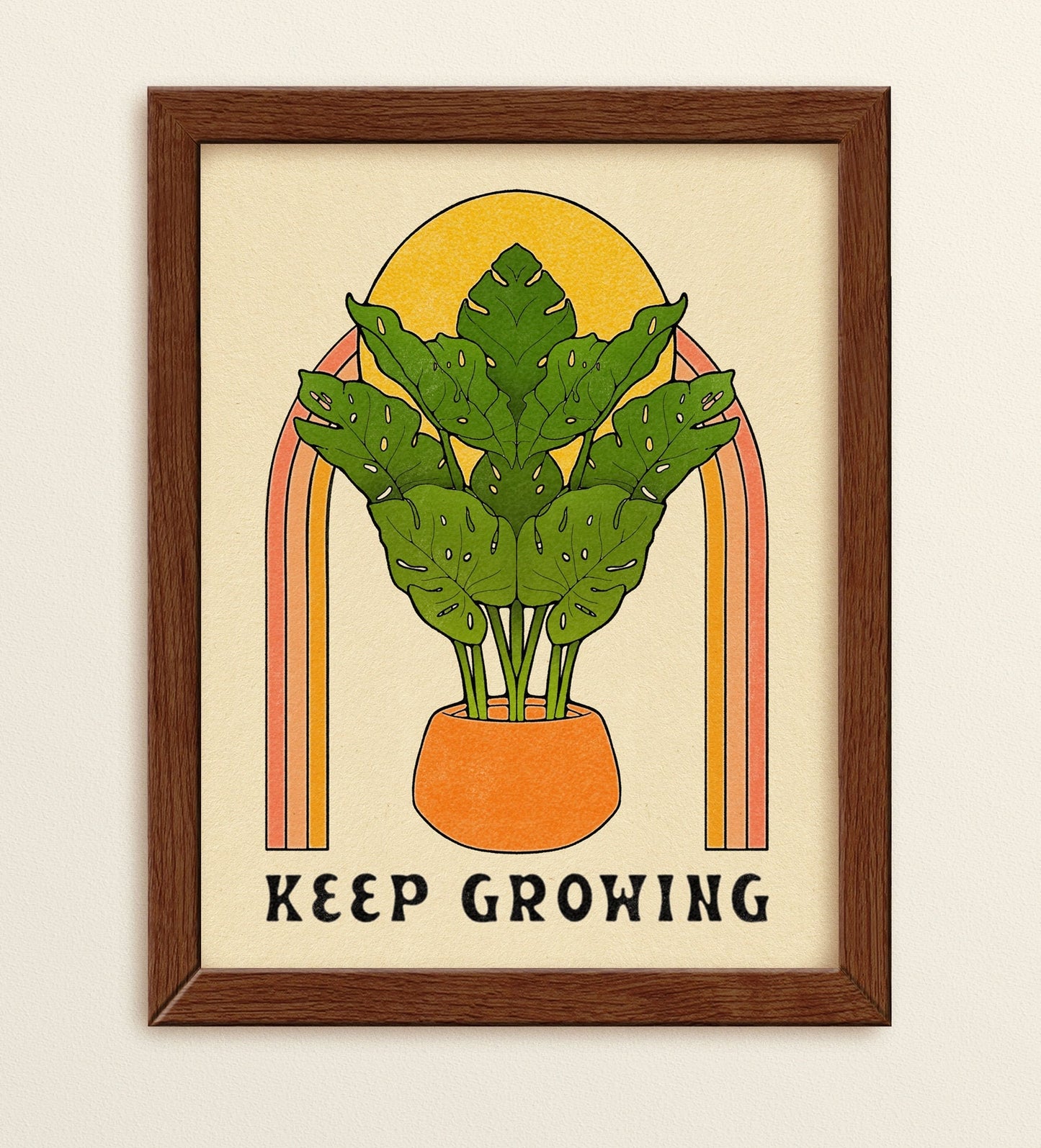 Keep Growing Art Print