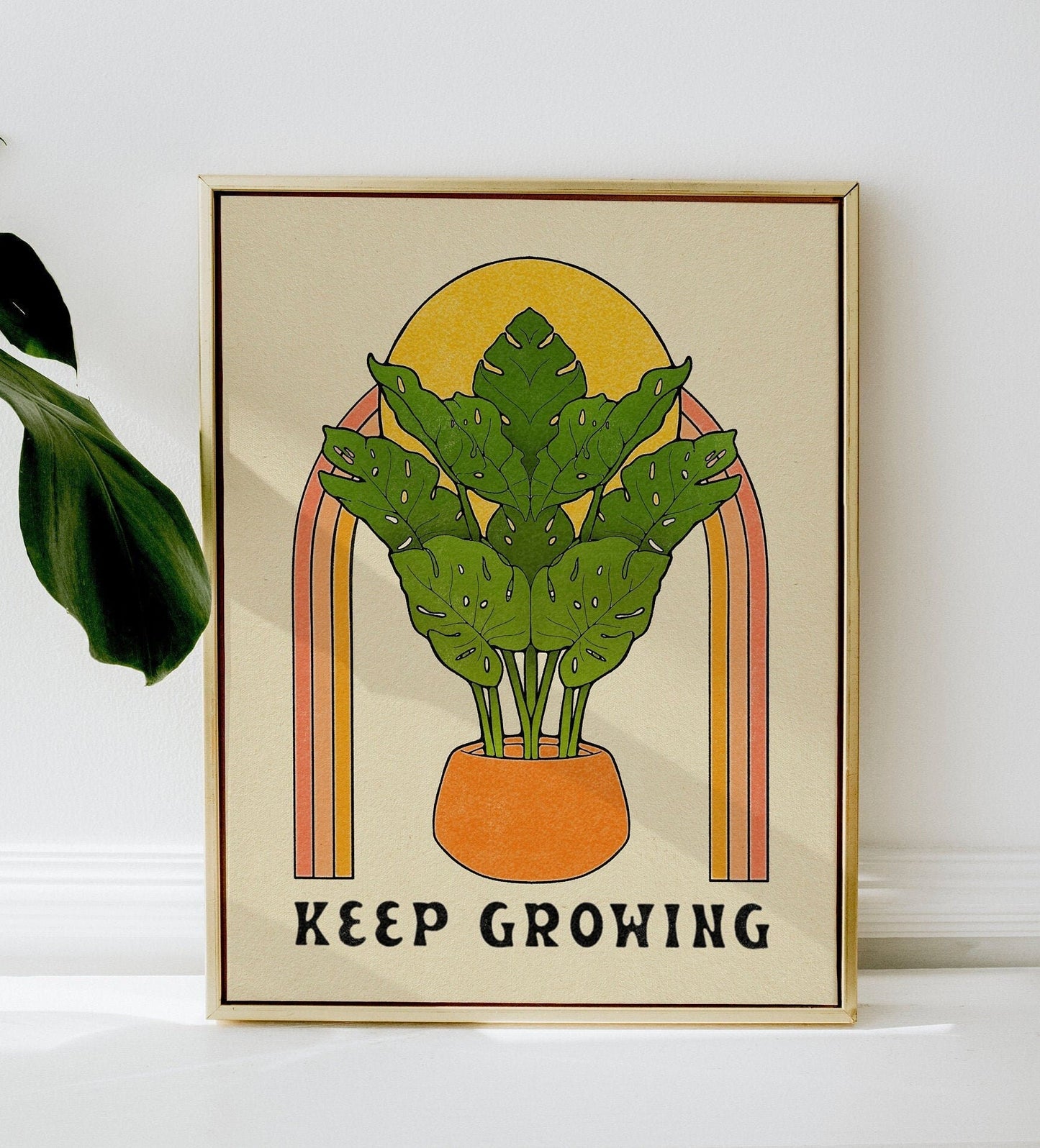 Keep Growing Art Print