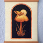 Frog & Mushroom Art Print