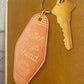 Motel Keychain Art Print