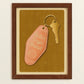 Motel Keychain Art Print